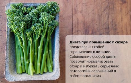 Diéta pri vysokej hladine cukru v krvi